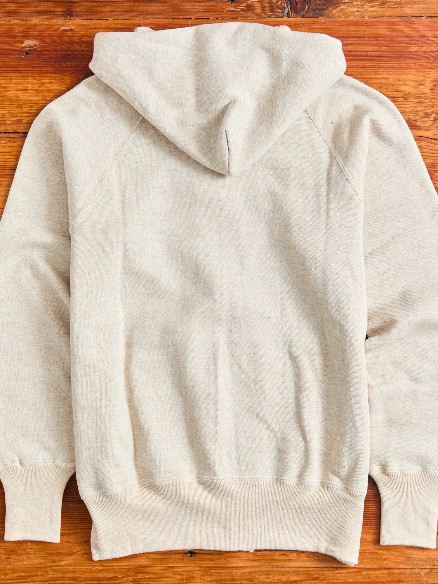 451 Loopwheel Zip Hoodie in Oatmeal