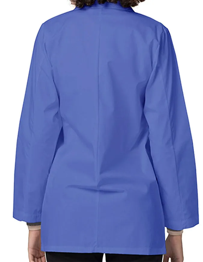 Adar 30 Inch Unisex Ceil Blue Consultation Coat