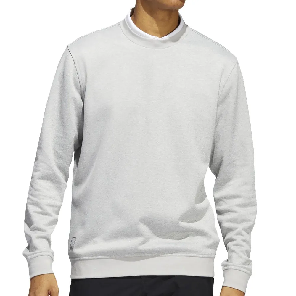 adidas Go-To Crew Neck Pullover - Grey Two/White