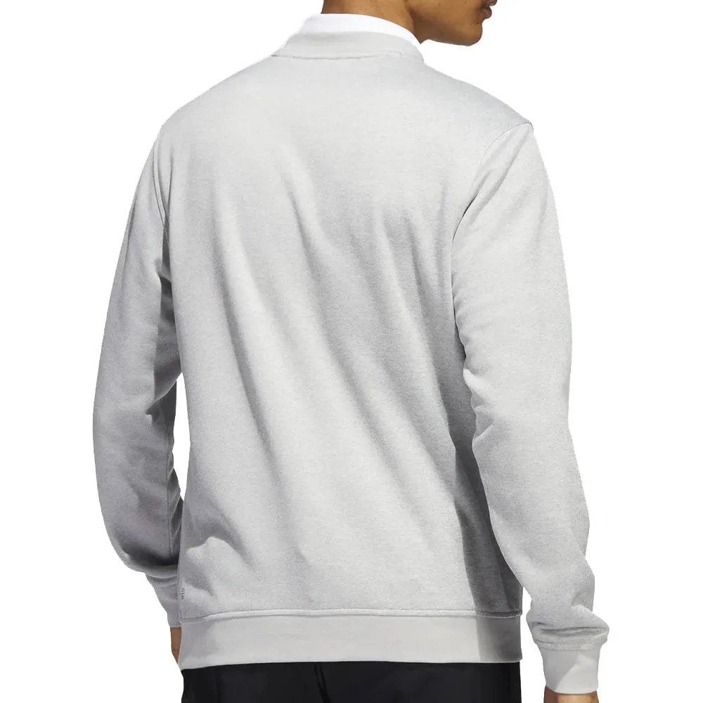 adidas Go-To Crew Neck Pullover - Grey Two/White