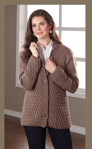 Alternate Ribs Cardigan