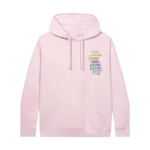 Anti Social Social Club Channel 747 Hoodie Pink