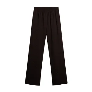 Black Viscose Joggers