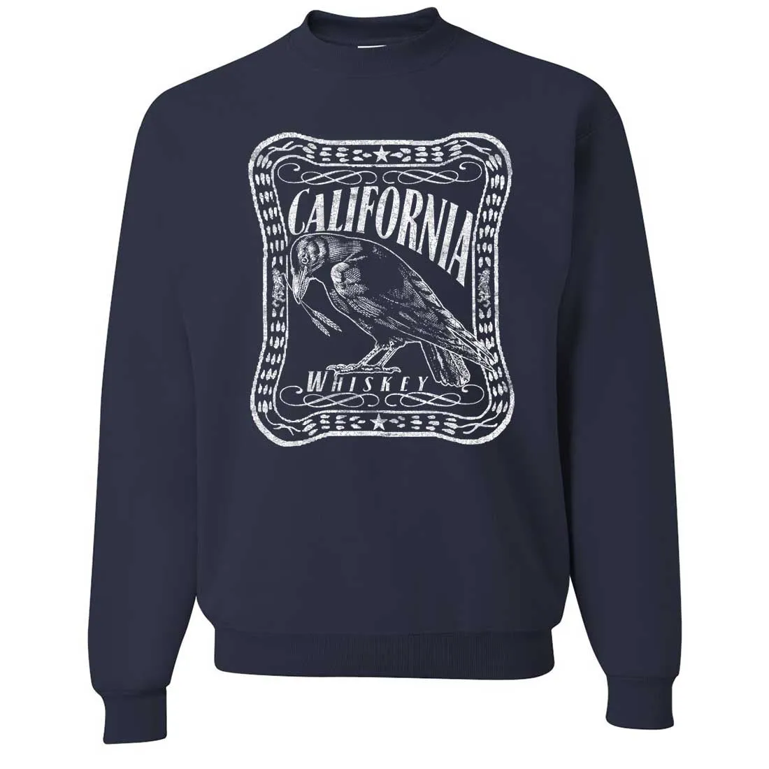 California Crow Whiskey Crewneck Sweatshirt