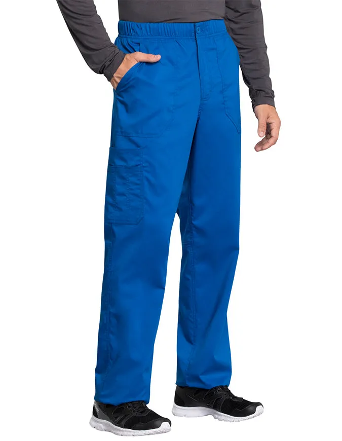 Cherokee Workwear Revolution Tech Men's Mid Rise Straight Leg Zip Fly Tall Pant