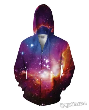 Cosmic Forces Zip-Up Hoodie