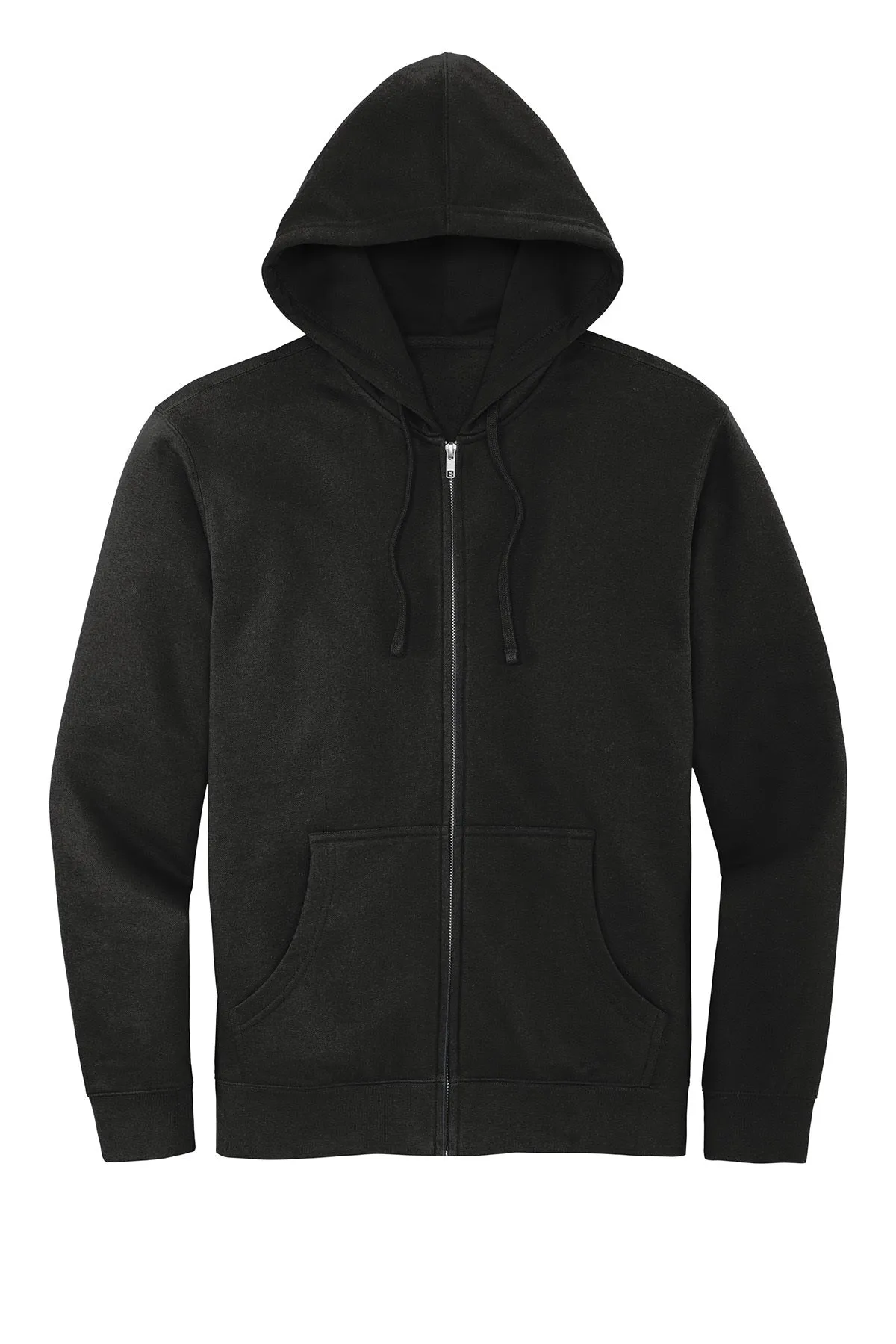 District VIT Cotton Fleece Full Zip Hoodie Sweatshirt