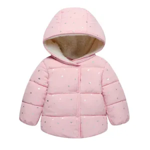 Jacket 2018 Autumn Winter Jacket For Girls Coat Kids Warm Hooded Outerwear