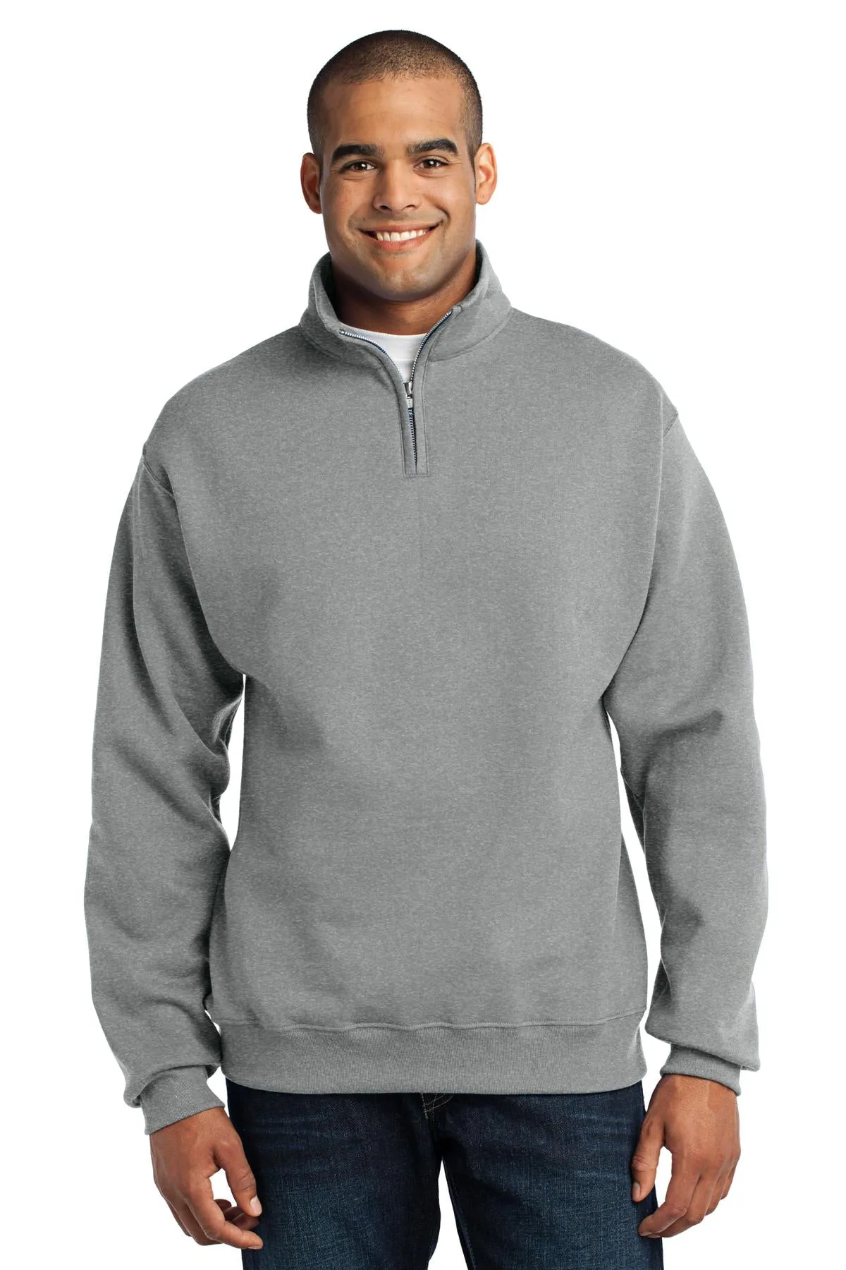 Jerzees - NuBlend 1/4-Zip Cadet Collar Sweatshirt. 995M