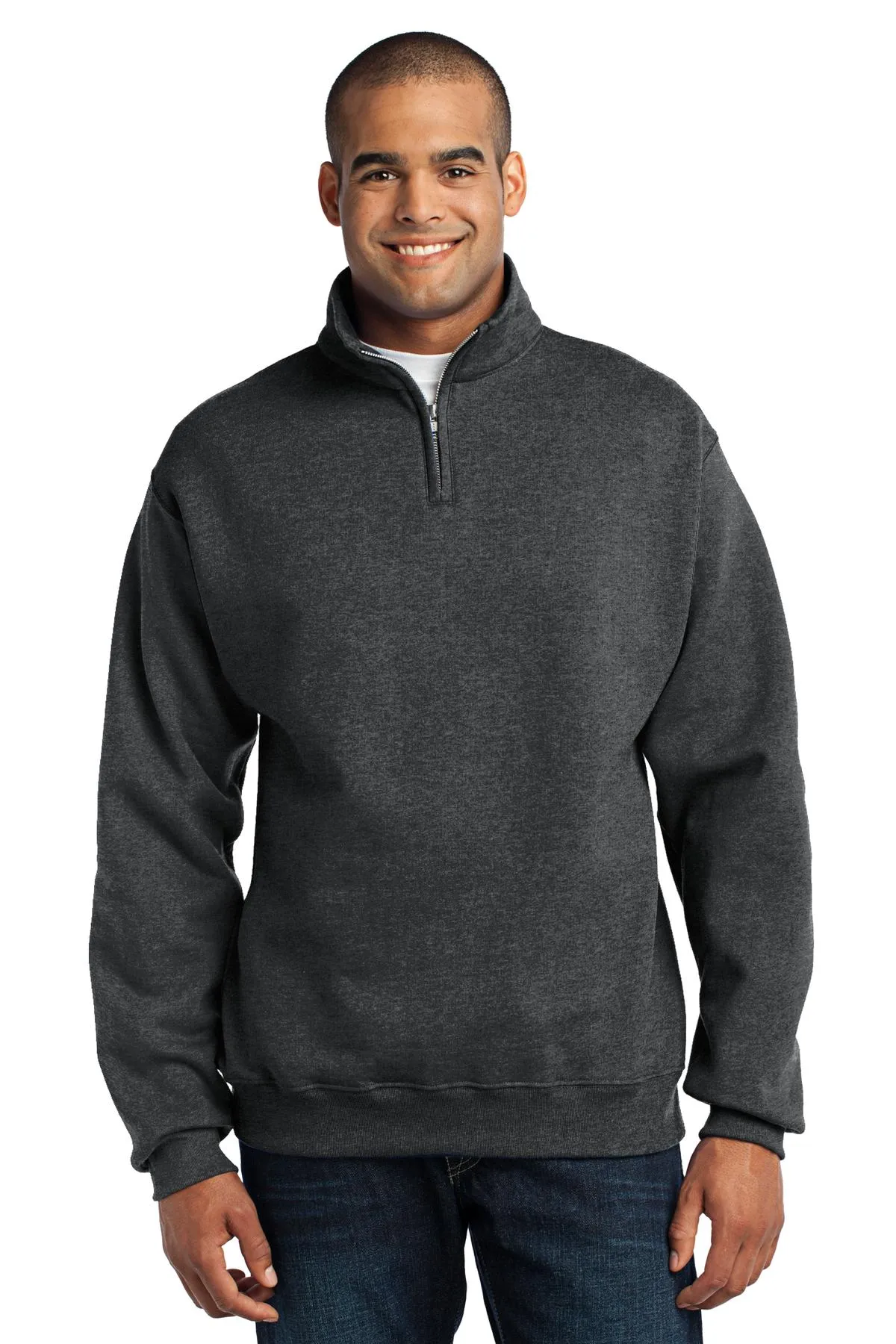 Jerzees - NuBlend 1/4-Zip Cadet Collar Sweatshirt. 995M