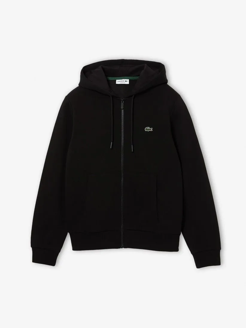 Lacoste Men's Kangaroo Pocket Fleece Zipped Hoodie