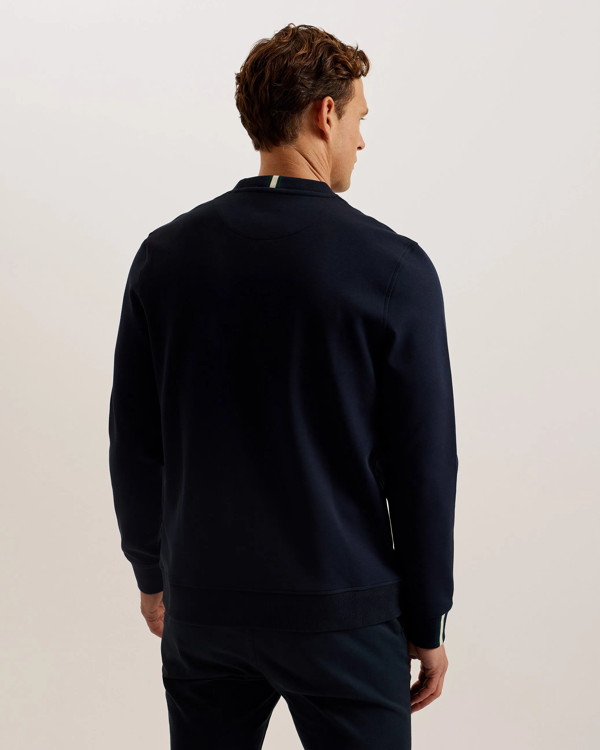 Wakar Crew Neck Sweatshirt Navy