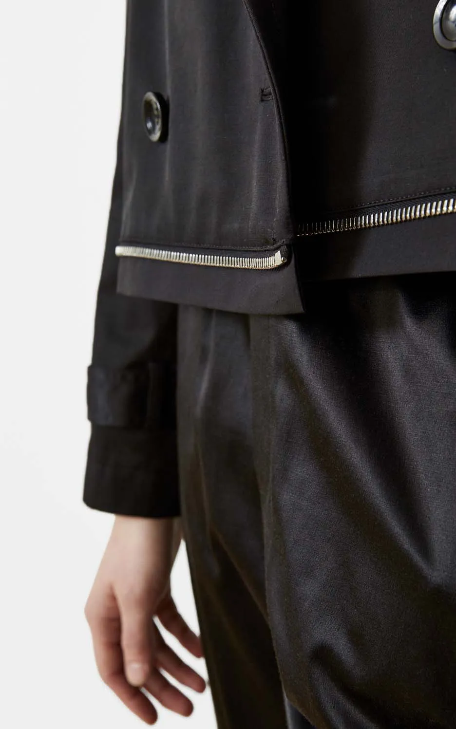 WATER-RESISTANT SUSTAINABLE CONVERTIBLE TRENCH  ** Only 1 left